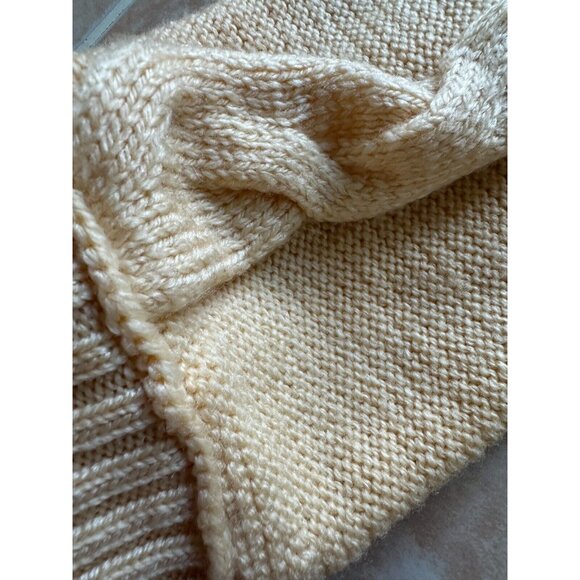 Urban  Out From  Under warm Cable Knit Joggers Yellow Women Size S‎ P - Picture 7 of 8